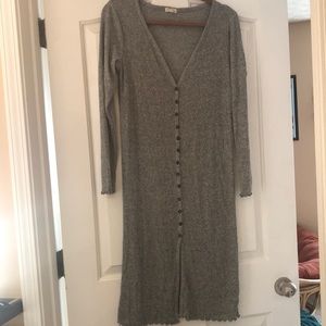 Super comfy Grey sweater dress!